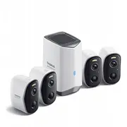 Baseus Security N1 Plus Outdoor Kamera 2K 4-Cam Kit  S0Ty012131 6932172671655