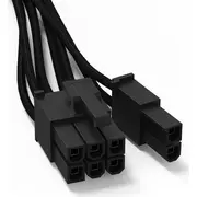 be quiet Pcie 12-Pin - 8-Pin x1, 0.6M, Black Bc070  4260052186435