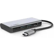 Belkin Usb-C 4-In-1 Multiport Adapter, gray  Avc006Btsgy 0745883819805