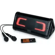 Bigben Big Ben  Bluetooth 2X Mikrofon Party Kbox Karaoke Podświelnie 200W Partybtipkbox 3499550387056