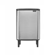 Kosz na śmieci Brabantia Bo Hi 12 l Matt Steel Fingerprint Proof  22 72 64 8710755227264