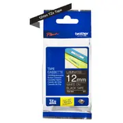 Brother  Tze-335 Laminated Tape White on Black Tze 8 m 1.2 cm Tze335 4977766685733