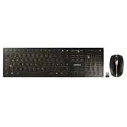 Cherry Dw 9100 Slim Wireless Mouse and Keyboard Combination, Black  Jd-9100De-2 4025112095351 4P03-00N