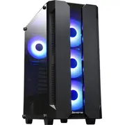 Chieftec Gs-01B-Op Hunter Midi Tower 4Xrgb Fan  753263077226
