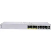 Cisco switch Cbs110-24Pp, 24Xgbe Rj45, 2Xsfp Combo with 2 Gbe, fanless, Poe, 100W - Refresh  Cbs110-24Pp-Eu-Rf 889728493383