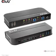 Club 3D Hdmi Kvm  für Dual 4K60Hz Csv-1382 8719214472245