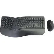 Klawiatura  mysz Conceptronic Wireless KeyboardMouse ergo Układ hiszpański sw Orazio02Es 4015867227008
