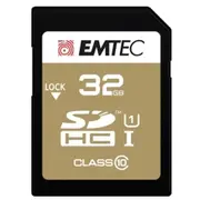 Emtec Sdhc 32Gb Uhs-I U1 Elitegold  Ecmsd32Ghc10Gp 3126170142085