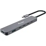 Equip 133500 stacja dokująca Przewodowa Usb 3.2 Gen 1 3.1 Type-C Gray  4015867242957