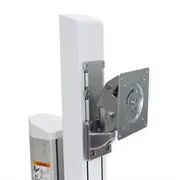 Ergotron 98-029, 10.9 kg, 68.6 cm 27, Height adjustment, Metallic, White  98-029 698833057898