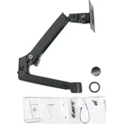 Ergotron Lx Dual Stacking Arm, Extension and Collar Kit, Matte Black.  98-130-224 698833087536
