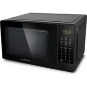 Esperanza Eko009 microwave Black Solo Countertop 20 L 700 W  5901299964200 Agdespkmw0003