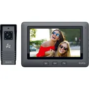 Eura Wideodomofon Vdp-45A3 Alpha Black kolor monitor 7 obsługa 1 wejścia  5905548276816
