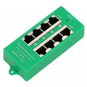 Extralink Active Poe Injector 4 Port Gigabit 802.3At/Af Mode A  Ex.12554 5903148912554