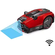 Einhell Flexo Cam Plus 600 Robotic lawn mower Battery Black, Red, Silver  3413975 4006825678413 Nakeinrko0011
