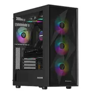 Genesis  Gaming Pc Case Diaxid 605 Argb Black Midi Tower Npc-2172 5901969444537