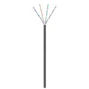 Goobay  Outdoor Network Cable Cat 5E U/Utp Awg 26/7 length 100 m Black 57196 4040849571961
