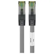 Goobay Kabel patchowy Rj45 Cat 6A, 500 Mhz z surowym kablem 8.1 S/Ftp, - Długość kabla 10 m  55141 4040849551413
