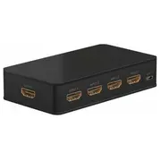 Goobay Ręczny przełącznik Hdmi 4 do 1 4K  60 Hz 58489 4040849584893