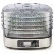 Gorenje  Food Dryer Fdk500De Power 380 W Number of trays 5 Temperature control Integrated timer Stainless steel 3838782820373