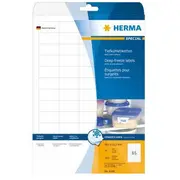 Herma etykiety samoprzylepne mrożone 38,1X21,2 mm 4388  4008705043885