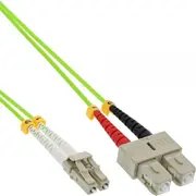 Inline Patchcord światłowodowy Duplex Lc/Sc, 50/125Μm, Om5, 20M 88639Q  4043718272600