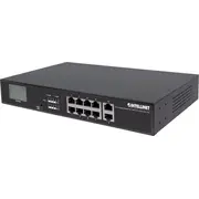 Intellinet Network Solutions Giga 8X Poe 130W  2X Rj45 Uplink, Lcd 561303 0766623561303