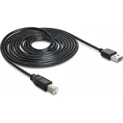 Kabel Usb Delock Usb-A - Usb-B 3 m Black 83360  4043619833603