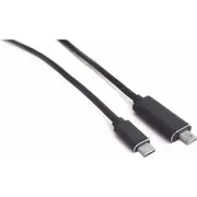 Kabel Usb Microconnect Usb-C - mini Displayport 1 m Black Usb3.1Cmdp1  5706998664501