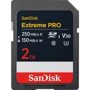 Sandisk Card Extreme Pro Xc Uhs-I 2Tb  Sdsdxxd-2T00-Gn4In 0619659208523
