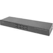 Digitus Desktop 8 Port Hdmi Kvm  Single View Ds-12910 4016032488033