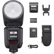 Lampa błyskowa Godox V100C reporterska Ttl o mocy 100 Ws dla Canon  V100-C 6952344239827