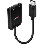 Lindy Adap Displayport auf 2 Port Hdmi Mst Hub  38433 4002888384339