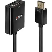 Lindy Hdmi to Vga 100Mm Black  38291 4002888382915