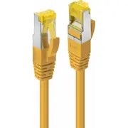 Lindy Patchkabel Cat6A Rj45 S/Ftp Cat7 Lszh Kabel gelb 15M  47668 4002888476683