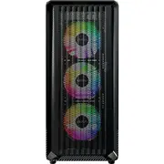 Montech X5 Pc Case, Midi-Tower, E-Atx, Argb, Tempered Glass - Black  Gemt-057 4710562748376 B