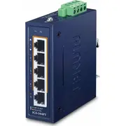Planet 10/100/1000T 802.3At Poe  Nie zarządzany Gigabit Ethernet 10/100/1000 Obsługa Blue Igs-504Pt 4711605286046