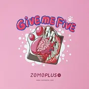 Zomoplus Give Me Five Gaming Mouse Pad, 500X420Mm - pink  Gama-860 0759663285049