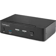Startech.com 2-Port 8K Kvm- Displayport 1.4 60Hz / 4K 144Hz Dp 2X Usb 3.0 Ports 4X 2.0 Kvm Umscha  D86A2-2-Port-8K-Kvm 0065030894906
