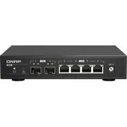 Qnap Qsw-2104-2S network switch Unmanaged 2.5G Ethernet Black  4713213518816 Swtqnanie0013