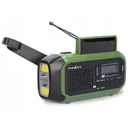 Radio Nedis odbiornik Emergency radio Dab Fm Solar Battery 5412810444175 Rddbcr2000Gn 