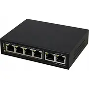 Sg64Wp Pulsar  Poe 6-Portowy Gigabit Ethernet 4Xpoe 2Xuplink 60W bez zasilacza 5902135320587