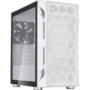 Silverstone Fara H1M Micro-Atx Case, Tempered Glass - White  Gesv-502 4710679812625 Sst-Fah1Mw-G