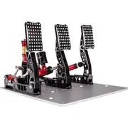 Simagic P2000 Hydraulic 3-Pedal Set, 200Kg Loadcell - Crimson Edition one size  P2000-S200R 6975472770505
