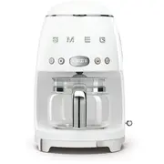 Smeg Drip Coffee Maker 50S Style White Dcf02Wheu  8017709280550