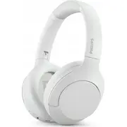 Słuchawki Philips Bezprzewodowe słuchawki Tah8506Wt/00, Noise Cancelling Pro, Up to 60 hours of play time, Touch control, Bluetooth multipoint, White  Tah8506Wt/00 4895229118553