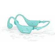 Philips Tak4607Gr/00 Wireless Bone Conduction Open-Ear Headphones for Kids Green  4895229126923