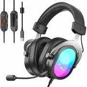 Słuchawki studyjne nauszne Fifine H16 7.1 Black Rgb  4820216978858