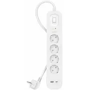 Belkin Surgeplus 4X schuko 1Xusb-A 1Xusb-C 525J 2M  Srb001Vf2M-V2 745883888320