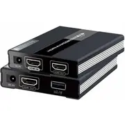 Techly 104790 Kvm Extender HdmiUsb po skrętce Cat6, do 60M, 1080P 60Hz  8051128104790